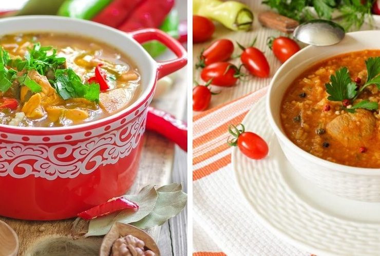 Гордість грузинської кухні: апетитний суп харчо з різних видів м’яса