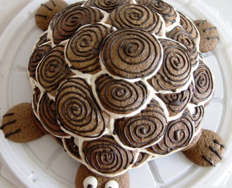 Рецепт класичного торта «Черепаха»