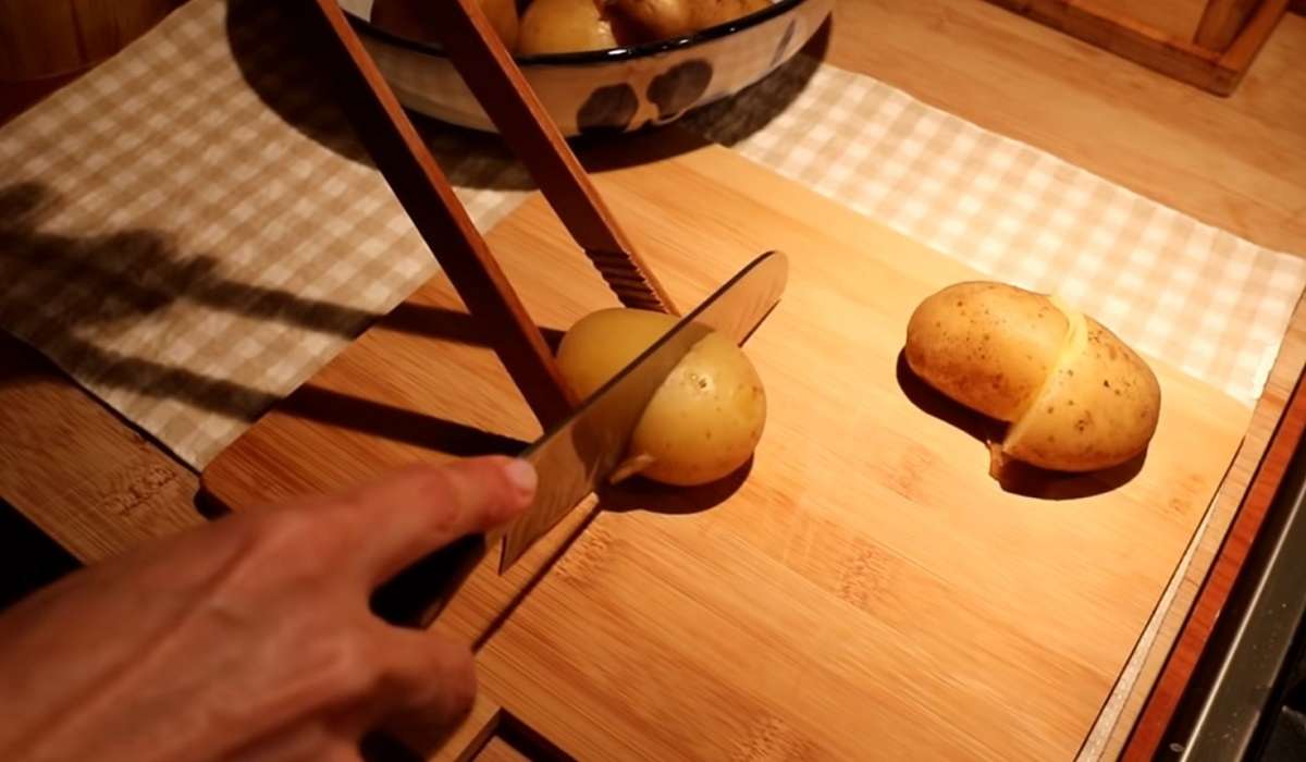 нарізування картоплі