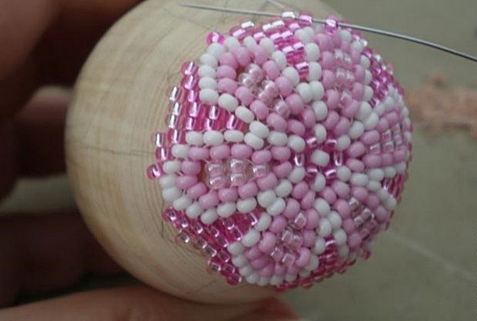 пасхальные яйца из бисера схемы плетения