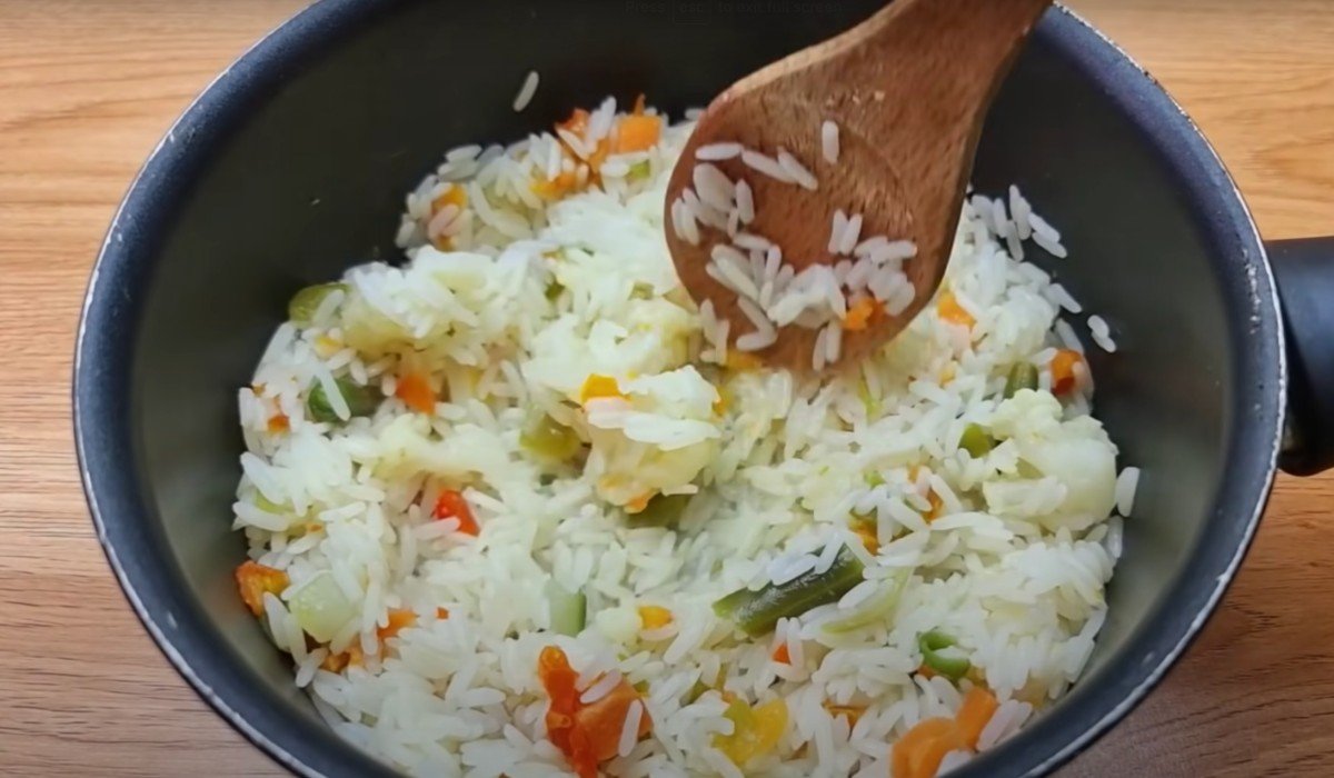 як приготувати рис на гарнір