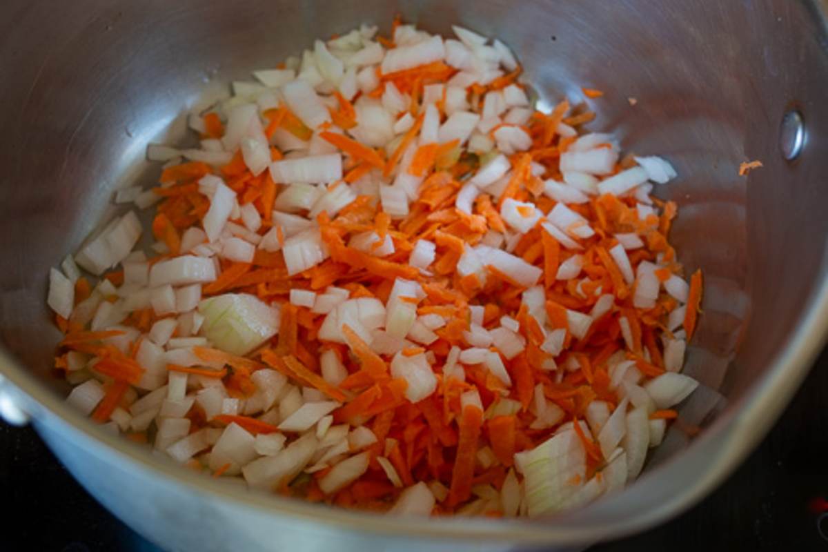 цибульний-морквяна засмажкою