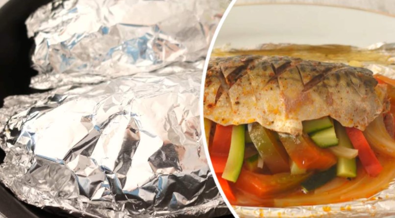 Соковита скумбрія з овочами на сковороді: смачна риба без запаху