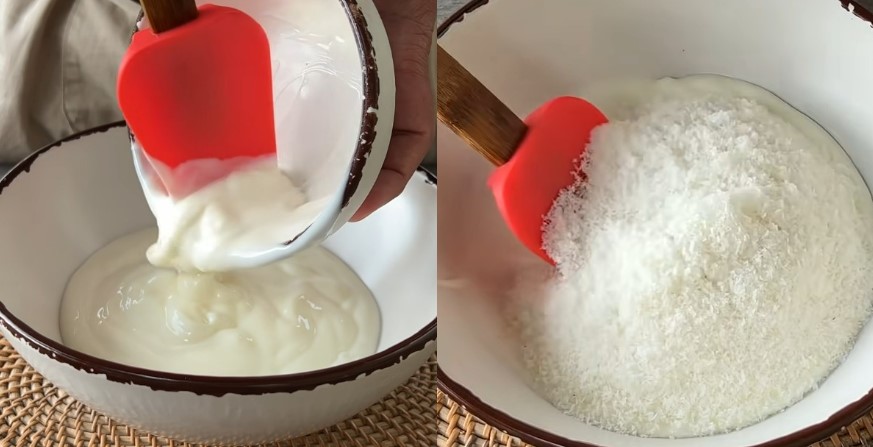 Десерт без цукру та борошна «Кокосова казка»: дієтичний рецепт